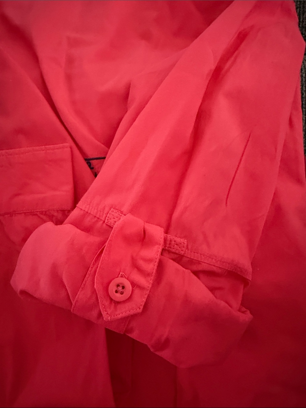 Simply Southern Bright Pink Lightweight Button-Up Shirt - Picture 11 of 11